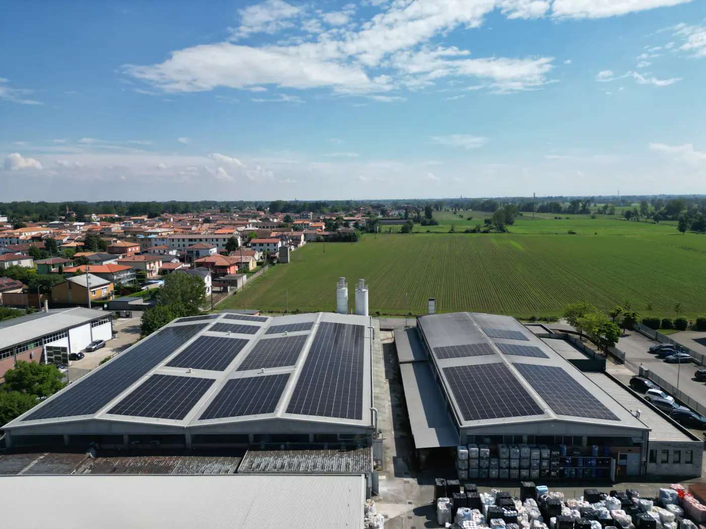 IMPIANTO FOTOVOLTAICO INDUSTRIALE DA 400,50 KW - foto 2